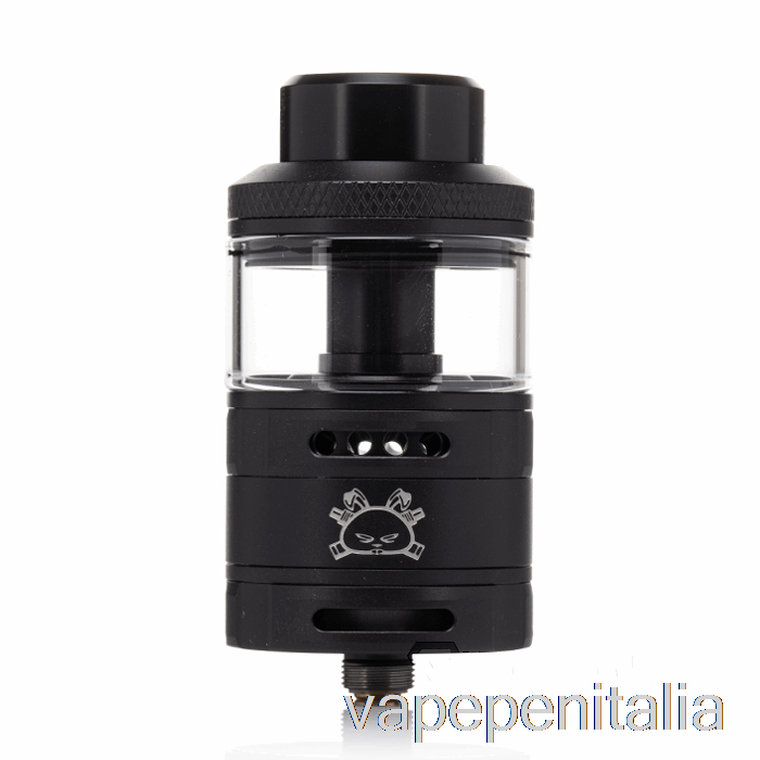 Vape Italia Hellvape Fat Rabbit 28mm Rta Nero Con Logo Bianco